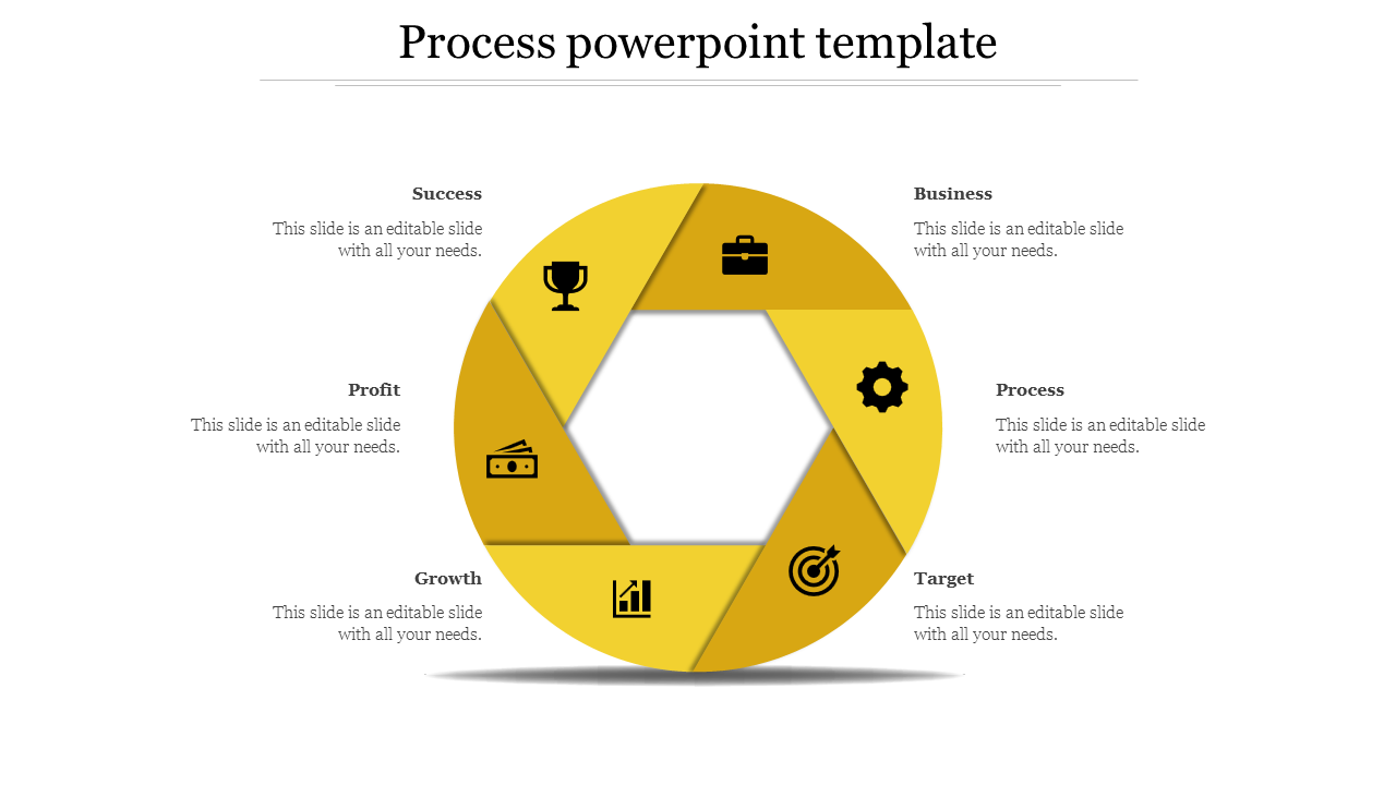 Free - Visionary Process PowerPoint Template For Presentation